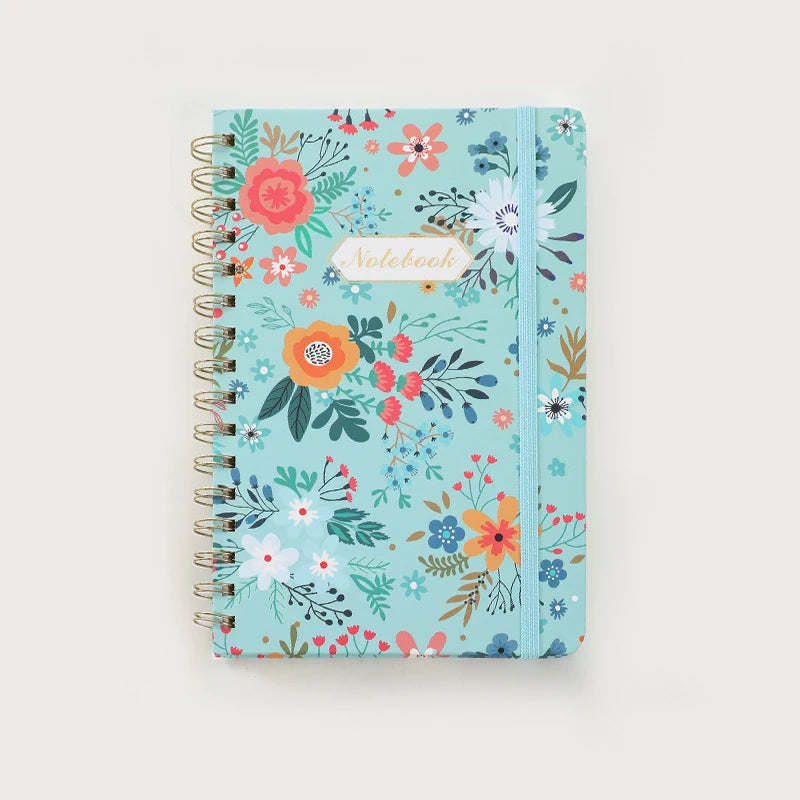 Cuaderno A5 de Espiral Floral