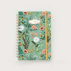 Cuaderno A5 de Espiral Floral