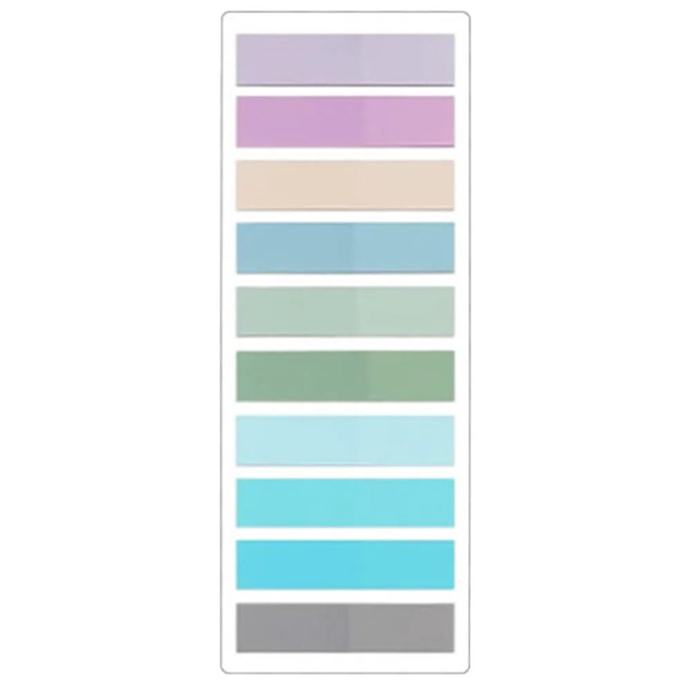 Pack de 2400 notas adhesivas de colores – Marcadores para organizar y señalar documentos