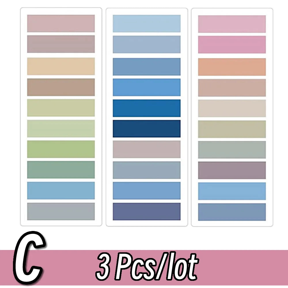 Pack de 2400 notas adhesivas de colores – Marcadores para organizar y señalar documentos