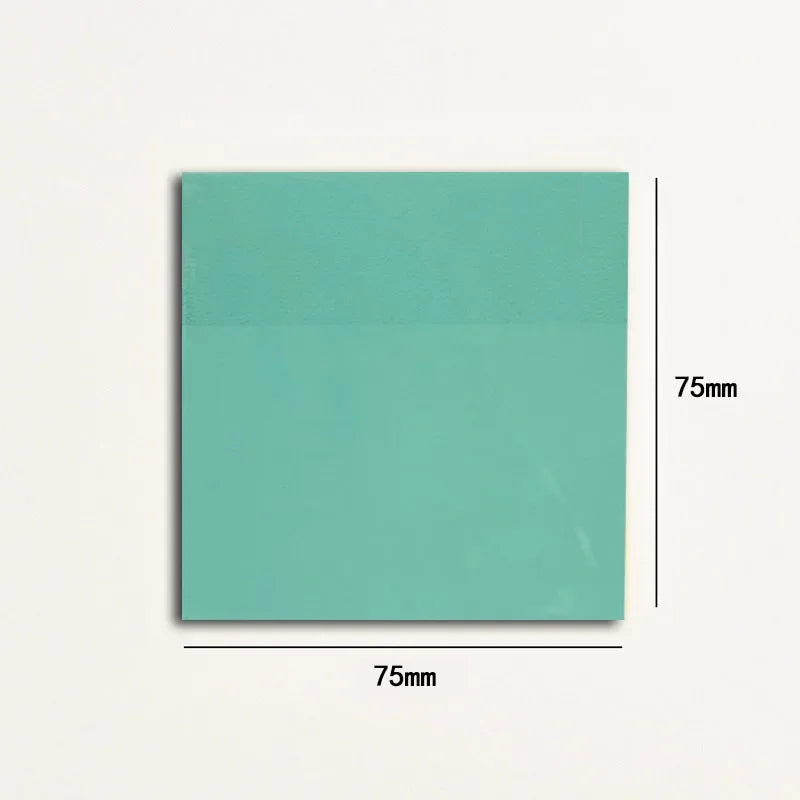 Notas adhesivas transparentes – 50 hojas | Diferentes tamaños y colores