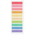 Pack de 2400 notas adhesivas de colores – Marcadores para organizar y señalar documentos
