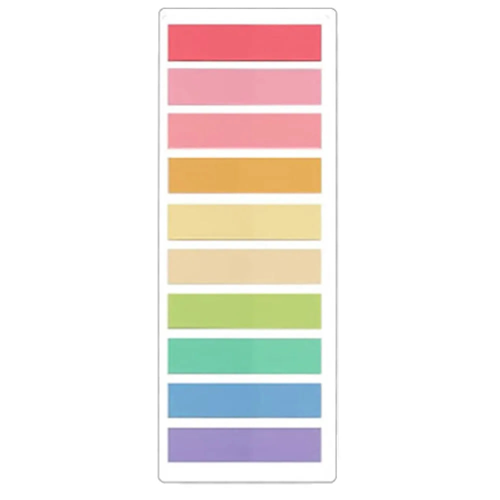 Pack de 2400 notas adhesivas de colores – Marcadores para organizar y señalar documentos