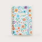 Cuaderno A5 de Espiral Floral