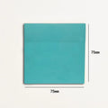 Notas adhesivas transparentes – 50 hojas | Diferentes tamaños y colores