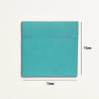 Notas adhesivas transparentes – 50 hojas | Diferentes tamaños y colores