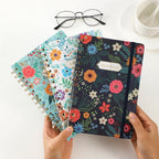 Cuaderno A5 de Espiral Floral
