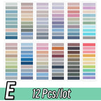 Pack de 2400 notas adhesivas de colores – Marcadores para organizar y señalar documentos