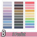 Pack de 2400 notas adhesivas de colores – Marcadores para organizar y señalar documentos