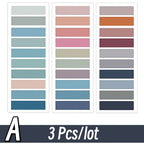Pack de 2400 notas adhesivas de colores – Marcadores para organizar y señalar documentos